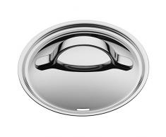 WMF Concento Kochtopf, hoch 20cm, Metalldeckel mit Dampföffnung, Fleischtopf 4,0l, Cromargan Edelstahl poliert, Innenskalierung, Topf Induktion, unbeschichtet