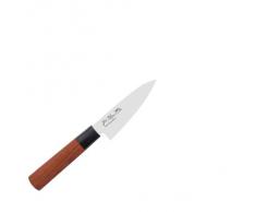 KAI Seki Magoroku Red Wood Griff Officemesser mit red Wood Griff, Klinge 10,0 cm, MGR-0100P