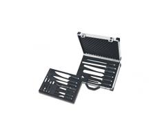 WÜSTHOF Grand Prix II Kochkoffer - 9771 + kostenlos Yourkitchen Schneidebrett Bamboo 33 * 23 * 1,8 cm