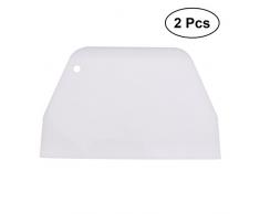 bestonzon 2 Kunststoff Teig Schaber Kuchen Pizza Cutter Gebäck Brot Trenner Größe L