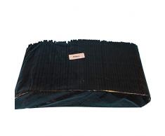 Pro DP 1000 Jumbo Trinkhalme Strohhalme Trinkröhrchen Trinkstäbchen Shakehalme Kunststoff schwarz 25cm 6-8mm Durchmesser extra dick für Softdrinks, Milchshakes, usw. günstige Großverbraucher Packung