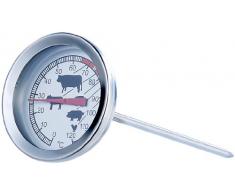 Rosenstein & Söhne Bratenthermometer analog: Analoges XL Fleisch- und Braten-Thermometer (Fleischtermometer)
