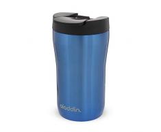 Aladdin Latte Edelstahl Trinkbecher, Blue, 0,25 Liter
