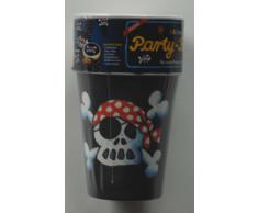 Lutz Mauder Lutz mauder11107 Flagge Pirat Jolly Roger Party Becher (8-teilig)
