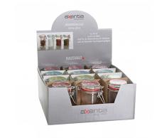 Drahtbügelglas farbiger Ring