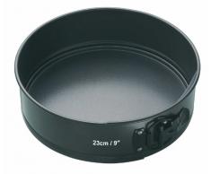 KitchenCraft KCMCHB10 Master Class Antihaftbeschichtete runde Springform, 23 cm,Grau