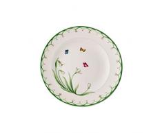 Villeroy & Boch Colourful Spring Frühstücksteller (22 cm), Premium Porzellan, Weiß/Bunt