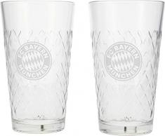 FC Bayern München Longdrinkglas 0,5 Liter 2er Set