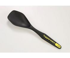 TUPPERWARE Servierlöffel Griffbereit gelb-schwarz 10024