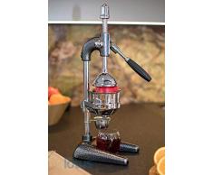 Optimum-Aqualotus PROFESSIONELLE Hand SAFTPRESSE ZITRUSPRESSE ORANGEN Granatapfel Hammerschlag lackiert