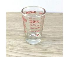 1 Stück 45 / 60Ml Espressoglas Mit Kalibrierkaffeetasse Eingedicktes Glas