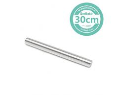 SveBake Edelstahl Nudelholz - Fondant Teigrolle Edelstahl Teigroller Rolling Pin Teigroller Perfekt für Bäcker 30 cm