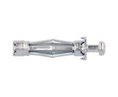 Molly m18206-xj Dübel Plätzchendose Expansion mit Schrauben M6 Ø 13 x 82 mm, grau, 10-teiliges Set