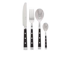 Pradel Excellence 2075N-16 Besteckgarnitur Bistro, Schwarz, Belle Table, 16-teilig