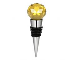 Hahuha Weinstopper, Diamant Kristall Edelstahl Champagner Stopper Sekt Flaschenstopfen Meer, Küche Essbar Dekoartikel Wohnaccessoires Accessoires
