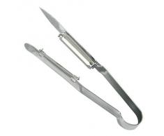 Westmark Spargel-Schäler mit Doppelklinge, 17,5 x 6,1 cm, Asparago Due, Edelstahl, 60725560