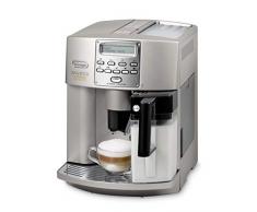 DeLonghi Magnificia ESAM 3500 S Kaffeevollautomat | Cappuccino auf Knopfdruck | Großer 1,8 L Wassertank | 16 bar Pumpendruck | Integriertes Milchsystem | Herausnehmbare Brühgruppe | Champagner-Silber