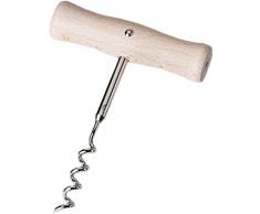 Westmark Star Korkenzieher Holzgriff, Holz, Silber, 8.5 x 2.2 x 2 cm