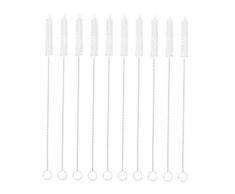 NUOBESTY 18 Stücke Flaschenreinigungsbürste Set Langen Griff Wasserflasche Stroh Reiniger Pinsel zum Waschen Wein Dekanter Bierflasche Baby Flaschen Wasserkocher Thermo