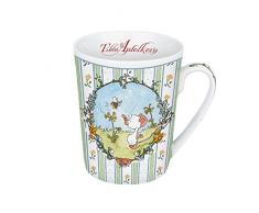 Tilda Apfelkern. Porzellantasse mit Motiv Frühling