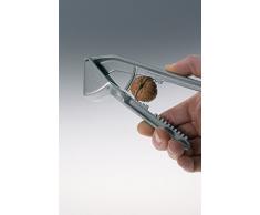 Westmark Mehrzweckpresse, Nussknacker/Entkerner/Fischentschupper, Retro-Design, Länge: 16 cm, Aluminium, Extracta, Silber, 3000RT60