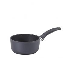 Ballarini New Positano Stielkasserolle 16 cm PS1L0.16 aus Aluminium antihaftbeschichtet induktionsgeeignet Made in Italy