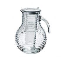 Borosilikatglas Kessel - Hitzebeständig - Explosionsgeschützt - Verdickung - Glashammermuster - Kalter Kessel, Rotweinkrug 2200ML-2200ML