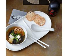 Villeroy & Boch - Soup Passion Asia Suppenlöffel-Set, 2 tlg., 14,5 cm, Premium Porzellan, spülmaschinen-, mikrowellengeeignet, weiß