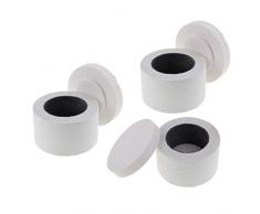 dailymall 3pcs Keramikfaser Klein Mikrowellenofen Glas Schmuck Werkzeuge für Glas Schmelzen Liefert DIY Geschmolzenes Glas Schmuckstücke oder Verschönerungen