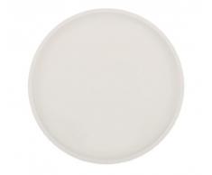 Villeroy & Boch - Artesano Original Pizzateller, 32 cm, Teller mit erhöhtem Rand, Premium Porzellan, spülmaschinen-, mikrowellengeeignet, weiß