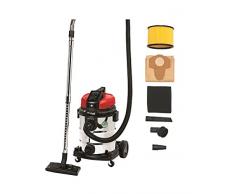 Einhell Nass-Trockensauger TE-VC 1925 SA (ECO-Technologie, 800 W, 25 L, Blasanschluss, Fehlluftregler, Zubehörhalterung, inkl. Kombidüse Teppich-/Glattboden, Schlauch 3 m, Teleskoprohr)