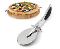 Pizzaschneider Rad, Jmege Küche Edelstahl Pizzaschneider mit rutschfestem Griff