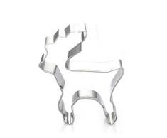 Case Cover Weihnachten Elk Tortenmesser Edelstahl DIY Backform Kuchen Fudge Schokoladengebäck Keks-Dekoration-Form-Werkzeug