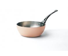 DE BUYER Sauteuse, Kupfer, braun, 24 cm