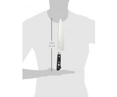 Tojiro Messer - japanische 3 Lagen Messer 3HQ - Gyuto Kochmesser PROFI - Klinge 21 cm - Edelstahlzwinge - 808