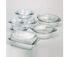 SIMAX Auflaufform Schüssel mit Deckel rund (Inhalt: 2,0 L)