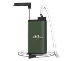 MoKo Wasserfilter Outdoor - Portable Notfall-Personal Camping Wasser Filter Tischwasserfilter mit Starterpaket inklusive Kartuschen für Reise Outdoor-Aktivität, Armee Grün