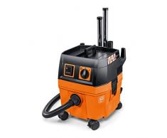 FEIN Nass- / Trockensauger Set DUSTEX 25L (Industriestaubsauger 1380W, Behälter 22l, extra Steckdose) 92035060000