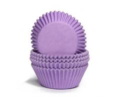 Papier-backförmchen Papier-förmchen Muffinförmchen Cupcakeförmchen Muffin Kapsel Cupcake Liner (LILA - 75 Stück)