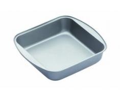 Kitchen Craft Quadratische Backform mit festem Boden, Antihaftschicht, 20,5 x 5Â cm