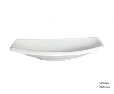 Servierplatte Platte Schale Teller Servierschale Olivenschale Porzellan weiß