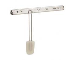 KitchenCraft Halter für Küchenutensilien, Küchenhelfer mit 7 Haken, 37 cm