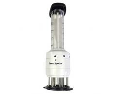 Fleischklopfer Saucen Injector Marinade Aroma Spritze Aroma Hinzufügen Tool Fleisch Injector Aroma für Steaks Braten-Gold