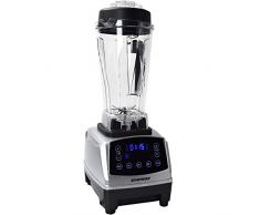 Syntrox Germany Standmixer Digital 1500 Watt, 40000 U/Min, 2 Liter Hochleistungsmixer, 6 Edelstahlklingen - 7 Programme - LCD-Display - Zerkleinerer - Icecrusher - Getreidemühle