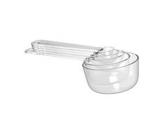 Gastromax 6404-90 Messlöffel-Set 5-teilig transparent Kunststoff