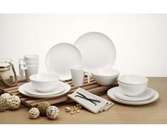 NEU Seramika Vanilla Melamin Geschirr 16-teilig 4Pers.