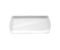 Seltmann Compact Kuchenplatte, Eckig, Weiss, 34.5cm x 14.5cm, 1-teilig