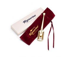 RAZORINE ORIGINAL MADE IN ITALY Handrasierer für Standardklingen, Doppeldraht, alles Messing