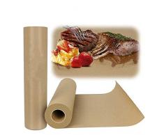 LXJZTC Einweg-ölbeständiges Grillpapier Antihaft-Backofen Pizza Mat BBQ Grill Pad Home Küchenbedarf