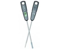Leifheit digitales Küchenthermometer, von -45°C bis +200°C, Grillthermometer, Temperaturmessgerät für Fleisch, Flüssigkeiten oder Babynahrung, Bratenthermometer für die ideale Kerntemperatur